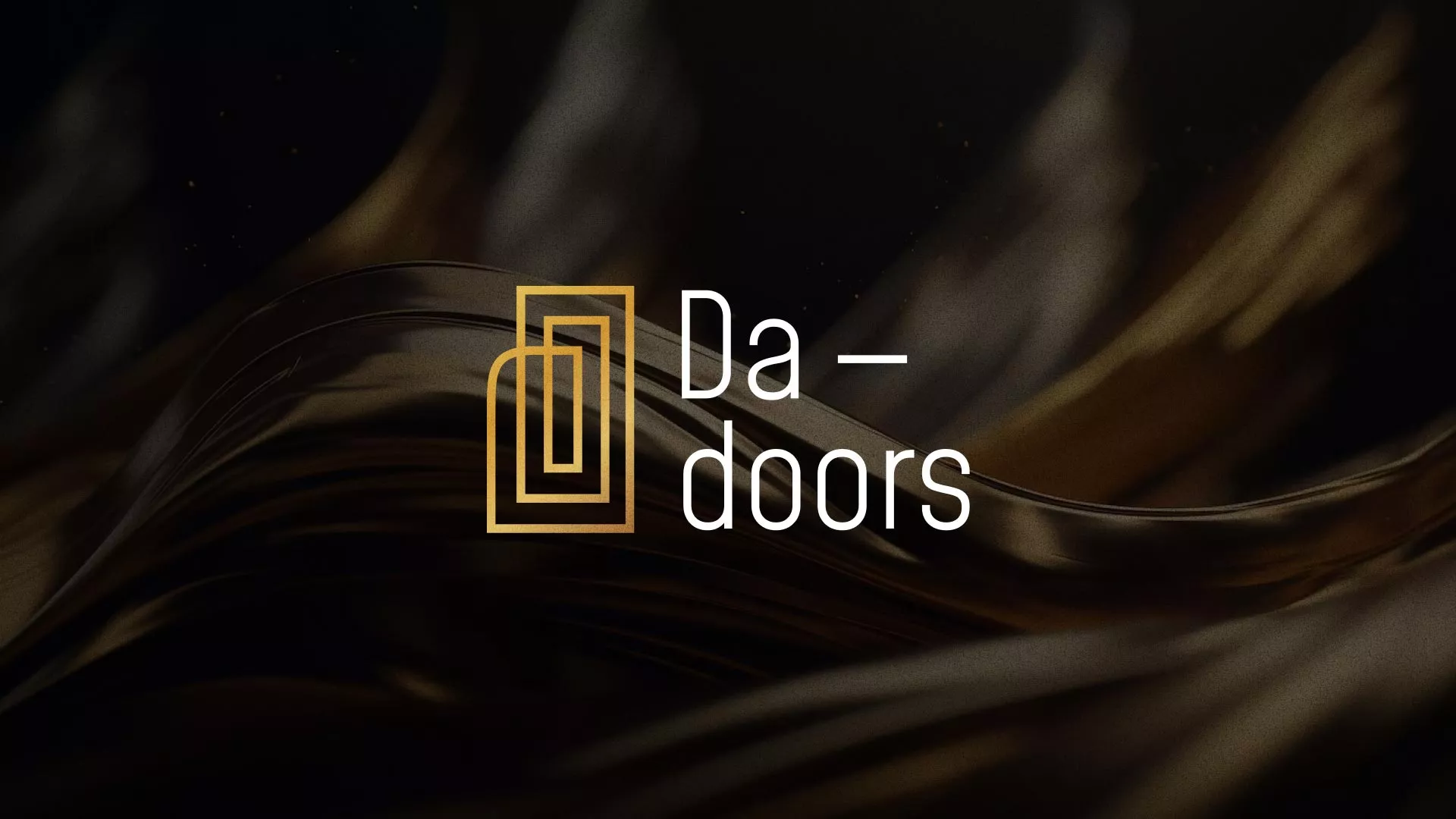 Разработка логотипа для компании «DA-DOORS» в Слюдянке